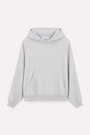 OH APRIL - HOODIE MIT STICKEREI GREY MELANGE