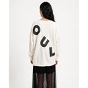 SMITH & SOUL - SWEATER MIT KONTRASTFARBENER SPITZE