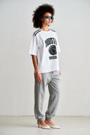 PENN & INK - T-SHIRT (W26C408) WEIß/SCHWARZ
