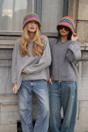 LES TRICOTS D'O - MULTICOLOR ALPACA HAT