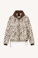 OH APRIL - AMINE REVERSIBLE JACKET DARK BROWN/COW