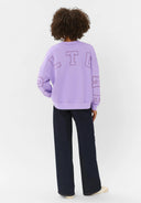 CULTURE - CUANGELA CHARLIE SWEATSHIRT VIOLET TULIP
