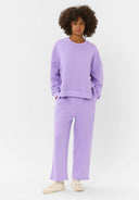 CULTURE - CUANGELA CHARLIE SWEATSHIRT VIOLET TULIP