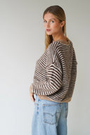 LOU & ODETTE - ANNA PULLOVER BEIGE/BRAUN