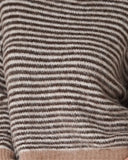 LOU & ODETTE - ANNA PULLOVER BEIGE/BRAUN