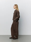 SOFIE SCHNOOR AUDRISE JEANSJACKE MIT NIETEN