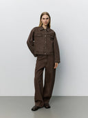 SOFIE SCHNOOR AUDRISE JEANSJACKE MIT NIETEN