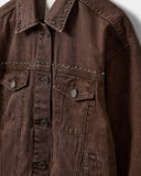 SOFIE SCHNOOR AUDRISE JEANSJACKE MIT NIETEN