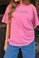 OH APRIL - BF T-SHIRT COW PINK
