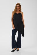 CULTURE - CUDOTTY SPITZENTOP BLACK