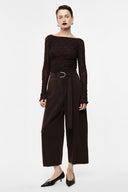 IMPERIAL FASHION - WIDE LEG HOSE MIT GÜRTEL