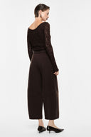 IMPERIAL FASHION - WIDE LEG HOSE MIT GÜRTEL
