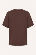 OH APRIL - BF T-SHIRT COW DARK BROWN