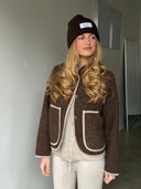 LOU & ODETTE - AUDREY JACKE CHOCOLATE