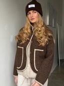 LOU & ODETTE - AUDREY JACKE CHOCOLATE
