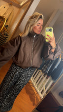 APRICOT FASHION - PUFFY JACKE CHOCOLATE