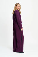 POM AMSTERDAM - BLAZER CASSIE DARK PLUM