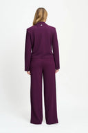 POM AMSTERDAM - BLAZER CASSIE DARK PLUM