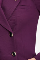 POM AMSTERDAM - BLAZER CASSIE DARK PLUM
