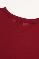 OH APRIL - SLIM FIT T-SHIRT CHERRY RED