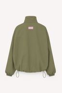 OH APRIL - AMINE REVERSIBLE JACKET OLIVE/OLIVE CHECK