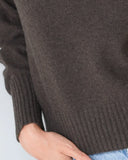 LOU & ODETTE - LYNN ROLLKRAGENPULLOVER CHOCOLATE