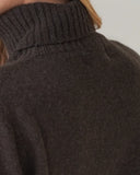 LOU & ODETTE - LYNN ROLLKRAGENPULLOVER CHOCOLATE