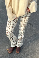 OH APRIL - TIA BOOTCUT LEGGINGS COW