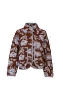 LOU & ODETTE - AUDREY JACKE CHOCOLATE/PASTELLBLAU