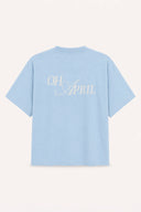 OH APRIL - ELLA BOXY T-SHIRT SKY BLUE