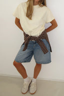 OH APRIL ELLA BOXY T-SHIRT OFF WHITE