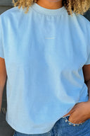 OH APRIL - ELLA BOXY T-SHIRT SKY BLUE