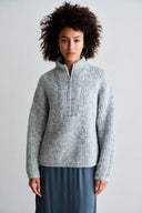 PENNN & INK - PULLOVER (W26C395) GRAUMELIERT