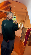 THE SHIRT PROJECT - SOULMATE SWEATER PINE GREEN