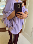 PULLOVER IN FLIEDER