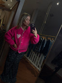 TEDDYJACKE "PINK HEART"