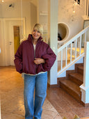 APRICOT FASHION - PUFFY JACKE BORDEAUX