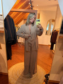 IMPERIAL FASHION - BLAZER MIT BINDEGÜRTEL BEIGE