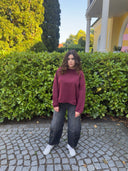 THE SHIRT PROJECT - SWEATER DAYDREAM BORDEAUX