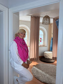 BLUI ITALY - PAISLEY SCHAL PINK