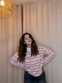 THE SHIRT PROJECT - LONGSLEEVE MULTICOLOUR ROSE