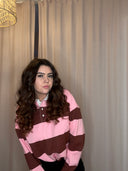 THE SHIRT PROJECT - LONGSLEEVE ROSE/CHESTNUT