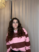 THE SHIRT PROJECT - LONGSLEEVE ROSE/CHESTNUT