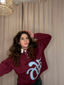 THE SHIRT PROJECT - RUGBY SWEATER BORDEAUX