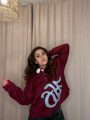 THE SHIRT PROJECT - RUGBY SWEATER BORDEAUX