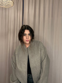 CULTURE - CUPALONA BOMBER JACKE CINDER MELANGE
