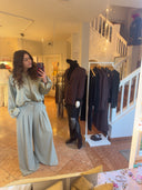 IMPERIAL FASHION - SATIN JACKE SEA GRASS