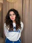 PENN & INK - LONGSLEEVE (W26F1988) WHITE/STRONG BLUE