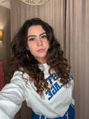 PENN & INK - LONGSLEEVE (W26F1988) WHITE/STRONG BLUE