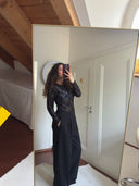 CULTURE - CUROBIN SPITZENBLUSE MIT PAILLETTEN